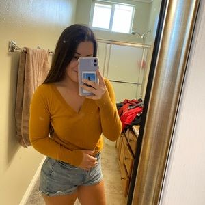Mustard sweater